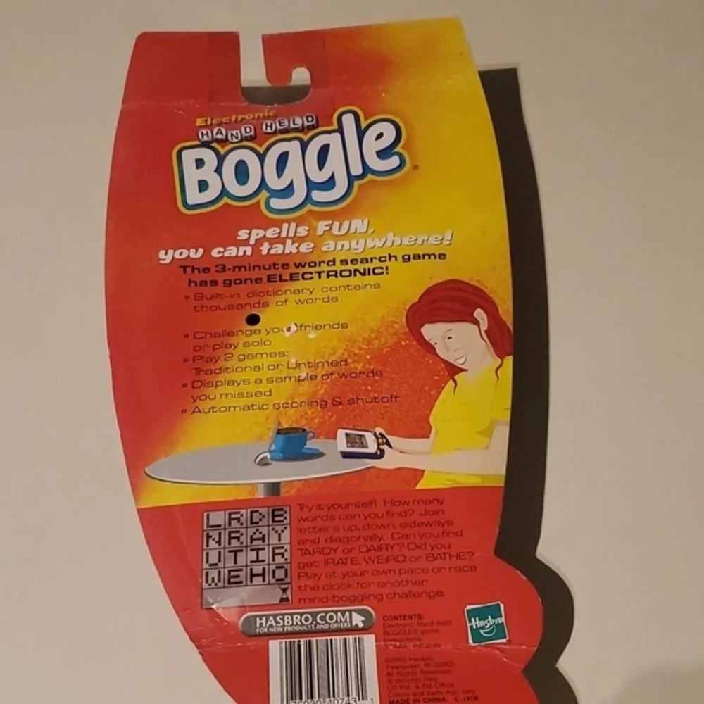 Boggle handheld game 2002‎ new in package and working